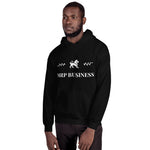 Sweat-shirt a capuche noir mrp business - MRP BUSINESS